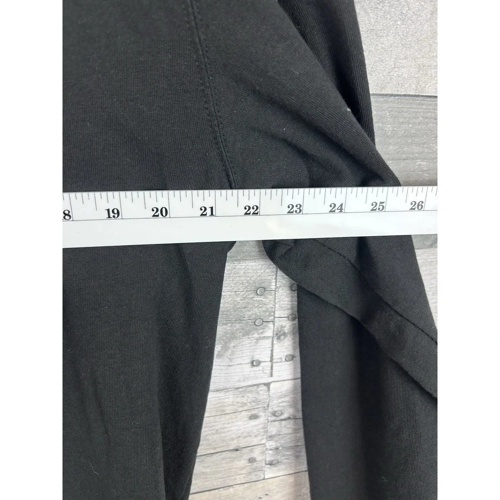Carhartt Shirt Mens Medium Black Long Sleeve Loose Fit Spell Out Logo Workwear